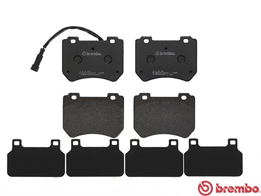 A.B.S. P 23 129 BREMBO Bremsbelagsatz, Scheibenbremse